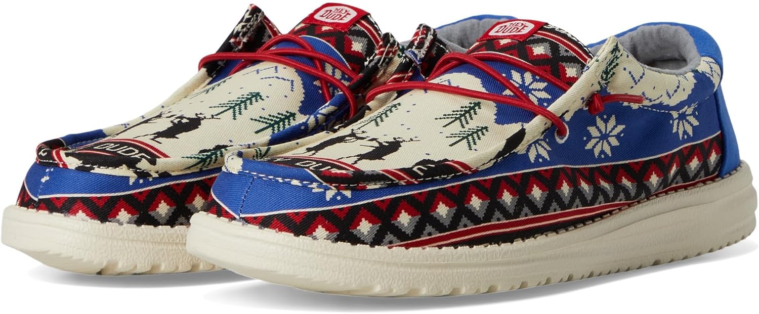 Кроссовки Hey Dude Mens Wally Holiday Cheers Heydude, белый
Кроссовки Hey Dude Mens Wally Holiday Cheers Heydude, белый