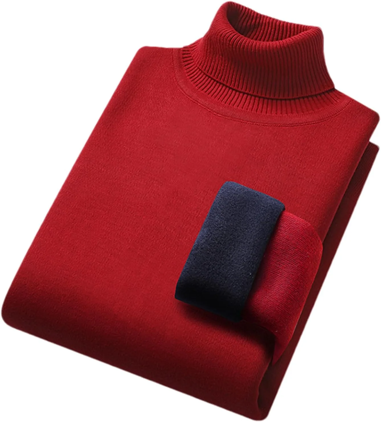 Мужской зимний толстый флисовый водолазный свитер Casual Slim с длинными рукавами
Мужской зимний толстый флисовый водолазный свитер Casual Slim с длинными рукавами