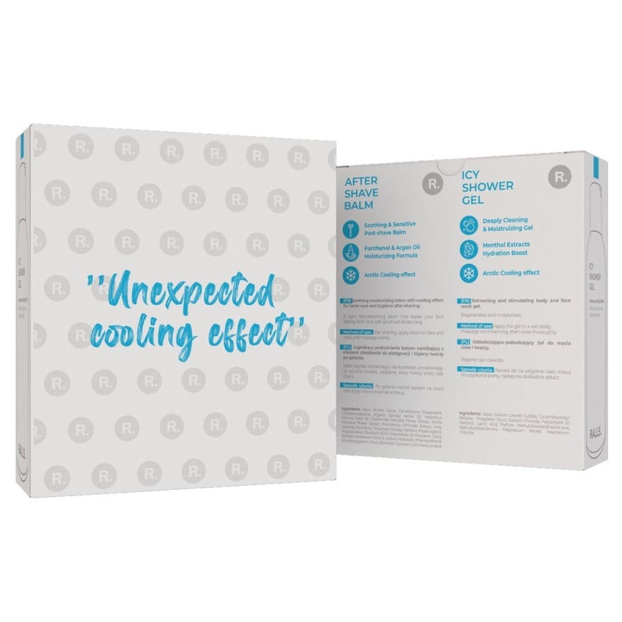 Набор Ralls Unexpected Cooling Effect — охлаждающий гель для душа и бальзам после бритья
Набор Ralls Unexpected Cooling Effect — охлаждающий гель для душа и бальзам после бритья