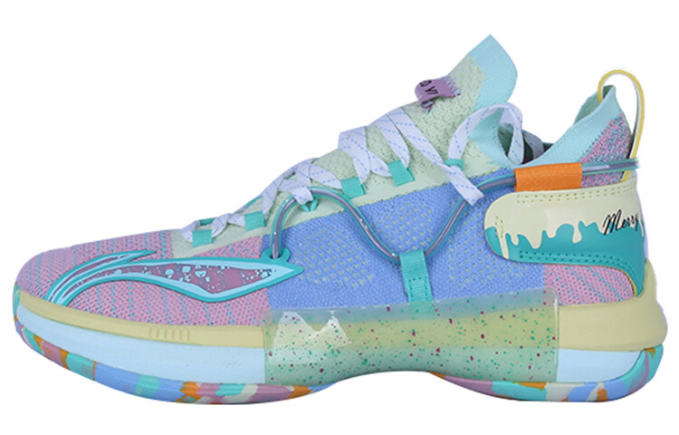 Баскетбольные кроссовки Speed 6 мужские высокие синие Lining 
Баскетбольные кроссовки Speed 6 мужские высокие синие Lining