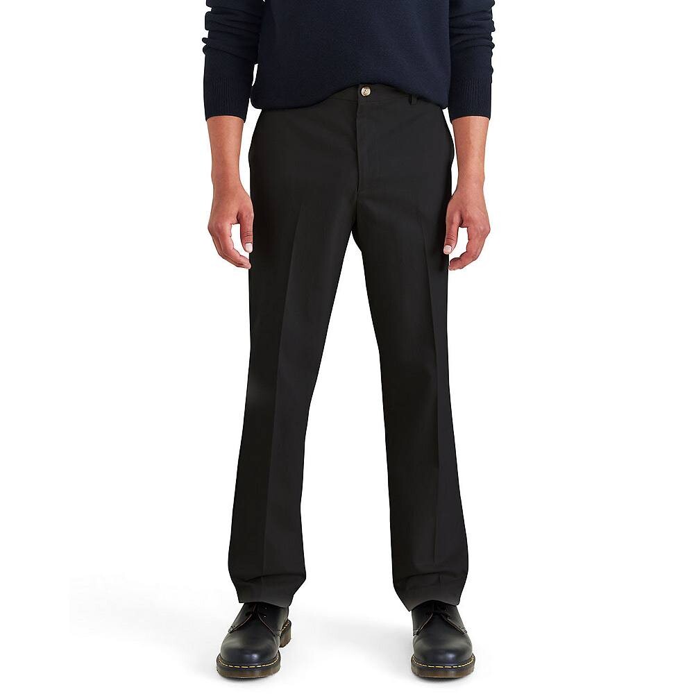 Мужские брюки Dockers Signature классического цвета хаки без железа Stain Defender, цвет Beautiful Black
Мужские брюки Dockers Signature классического цвета хаки без железа Stain Defender, цвет Beautiful Black