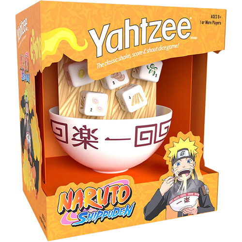 Настольная игра USAopoly Yahtzee: Naruto Shippuden
Настольная игра USAopoly Yahtzee: Naruto Shippuden