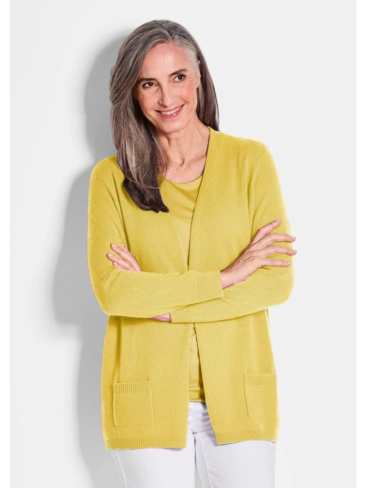 Кардиган GOLDNER, желтый
Кардиган GOLDNER, желтый