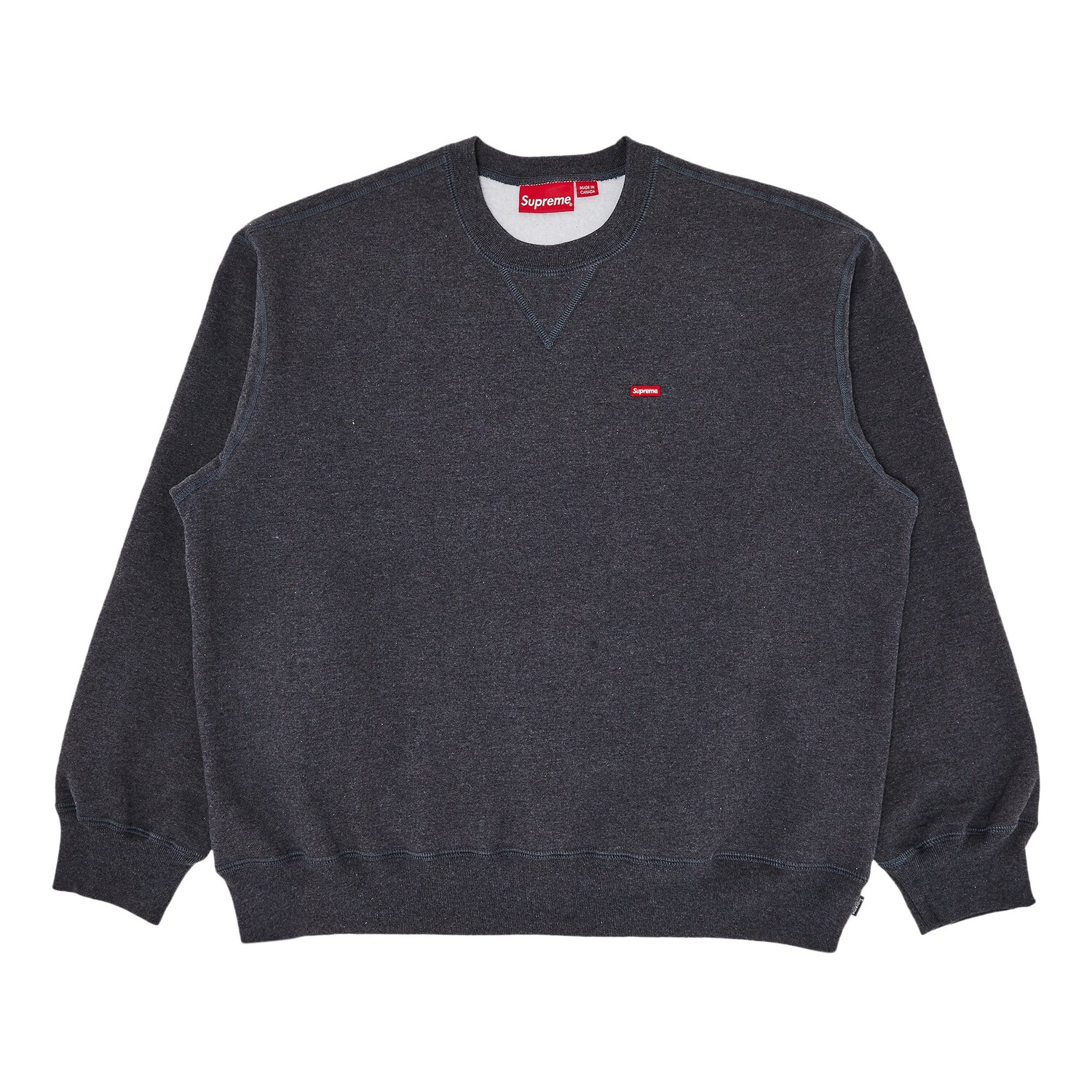 Supreme Small Box Crewneck, темно-серый
Supreme Small Box Crewneck, темно-серый