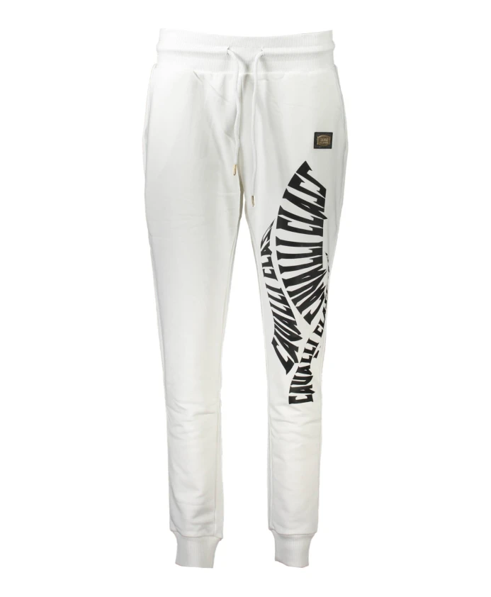 Спортивные белые женские брюки с принтом Cavalli Class, белый
Спортивные белые женские брюки с принтом Cavalli Class, белый