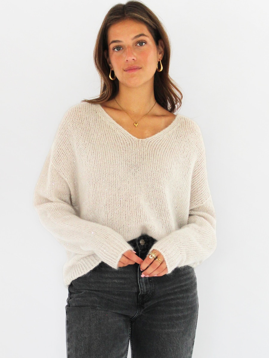 Вязаный топ Honnête Atelier Yves, от белого
Вязаный топ Honnête Atelier Yves, от белого