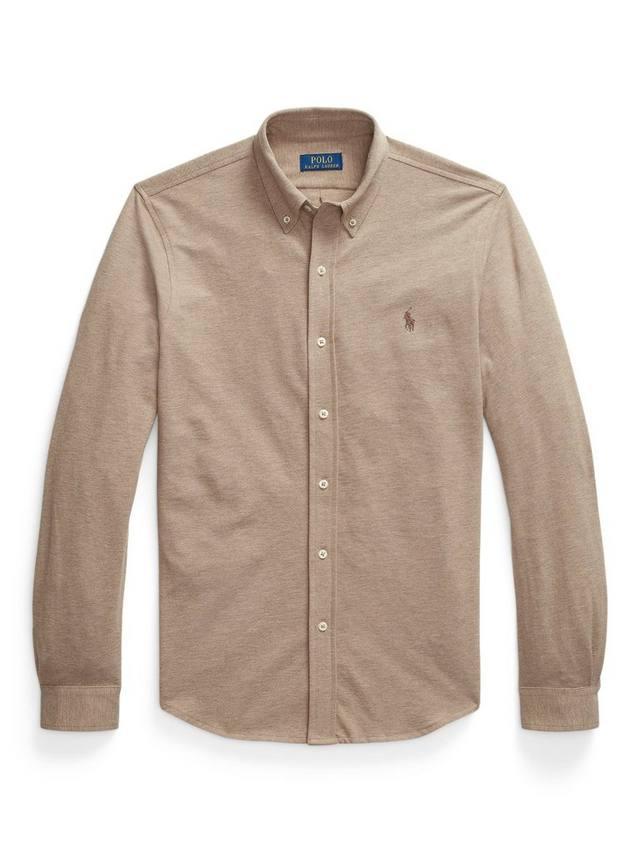 Хлопковая рубашка поло Regular Fit Ralph Lauren, Cafe Tan Heather
Хлопковая рубашка поло Regular Fit Ralph Lauren, Cafe Tan Heather