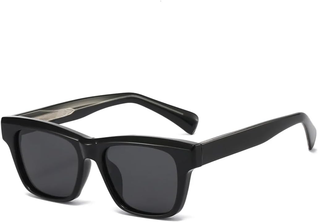 Солнцезащитные очки женские, унисекс, мужские, с дужкой из нержавеющей стали, защита от УФ-излучения UV400, квадратной формы, для вождения, повседневные UATXTAU, Glossy Black
Солнцезащитные очки женские, унисекс, мужские, с дужкой из нержавеющей стали, защита от УФ-излучения UV400, квадратной формы, для вождения, повседневные UATXTAU, Glossy Black