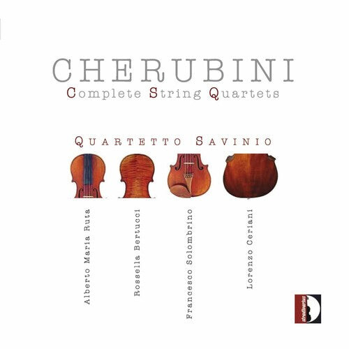 CD диск Cherubini / Quartetto Savinio / Ruta / Bertucci: Complete String Quartets
CD диск Cherubini / Quartetto Savinio / Ruta / Bertucci: Complete String Quartets
