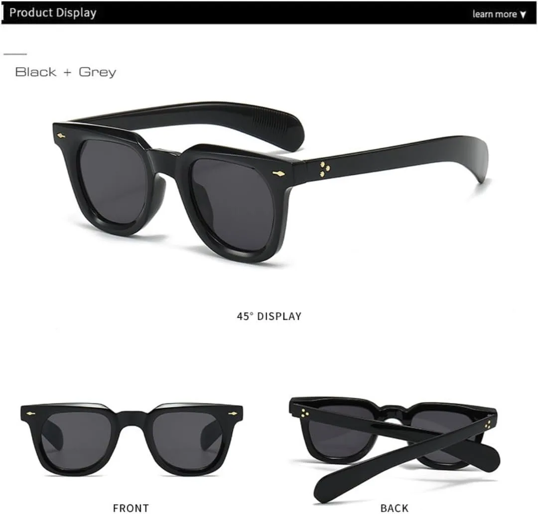 Женские солнцезащитные очки с заклепками, градиентный дизайн, цвет «желе», ретро-панк, мужские солнцезащитные очки с защитой от УФ-излучения UV400 UUPTTPL, Tea Green
Женские солнцезащитные очки с заклепками, градиентный дизайн, цвет «желе», ретро-панк, мужские солнцезащитные очки с защитой от УФ-излучения UV400 UUPTTPL, Tea Green