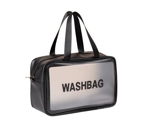 Дорожная прозрачная косметичка WASHBAG, черная, Imchex, черный
Дорожная прозрачная косметичка WASHBAG, черная, Imchex, черный