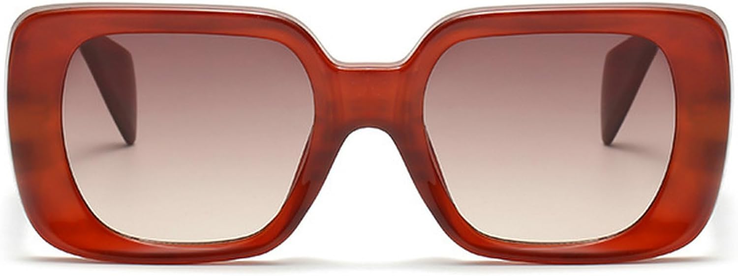 Модные большие квадратные женские солнцезащитные очки с желейными линзами, ретро-узором и широкими дужками, мужские градиентные солнцезащитные очки с защитой от УФ-излучения UV400 mincl, Red
Модные большие квадратные женские солнцезащитные очки с желейными линзами, ретро-узором и широкими дужками, мужские градиентные солнцезащитные очки с защитой от УФ-излучения UV400 mincl, Red