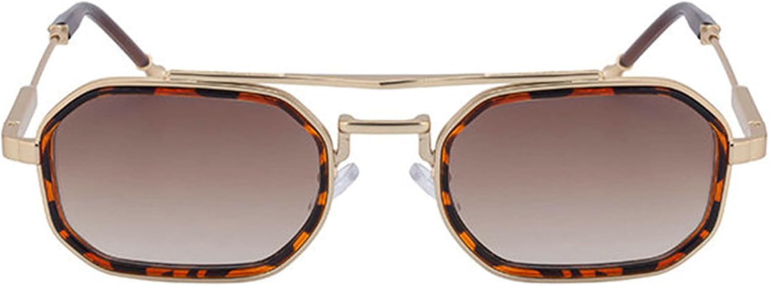 Классические металлические квадратные солнцезащитные очки Helena для мужчин и женщин, ретро с двойной перемычкой, модные женские многоугольные солнцезащитные очки, стильные оттенки, C6
Классические металлические квадратные солнцезащитные очки Helena для мужчин и женщин, ретро с двойной перемычкой, модные женские многоугольные солнцезащитные очки, стильные оттенки, C6