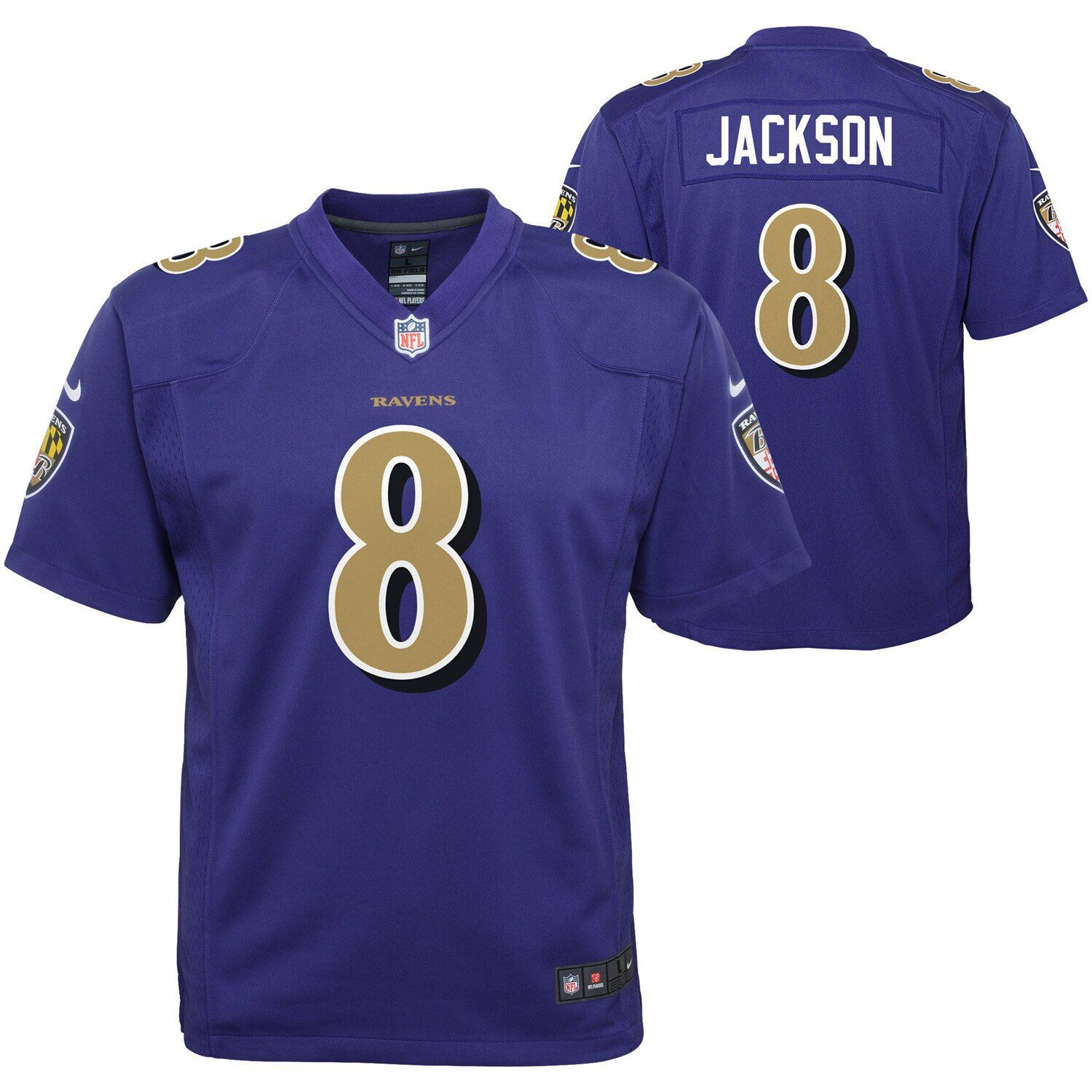 Молодежная игровая майка Nike Lamar Jackson Purple Baltimore Ravens Color Rush Player Nike
Молодежная игровая майка Nike Lamar Jackson Purple Baltimore Ravens Color Rush Player Nike
