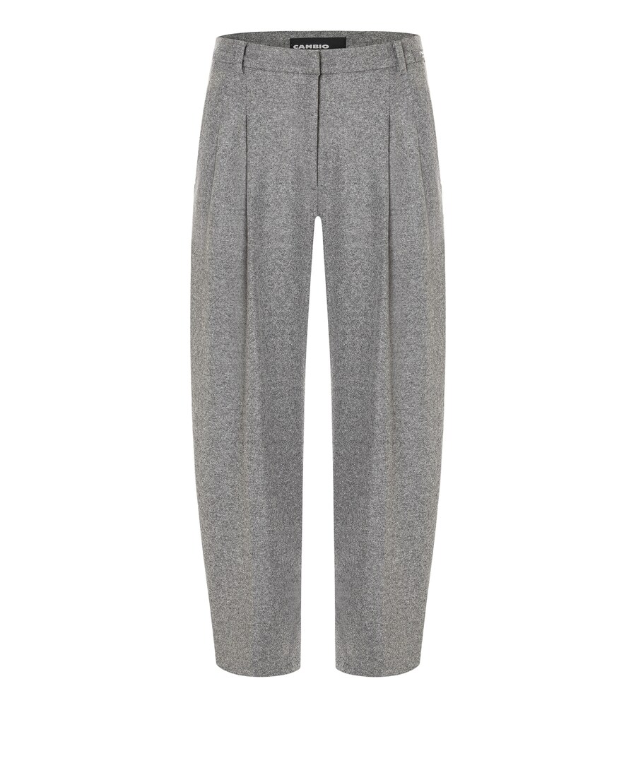Свободные брюки со складками спереди Cambio Emilie, серый
Свободные брюки со складками спереди Cambio Emilie, серый