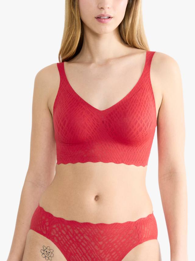 ZERO Feel Bliss бюстгальтер-бралетт sloggi, Shanghai Red
ZERO Feel Bliss бюстгальтер-бралетт sloggi, Shanghai Red