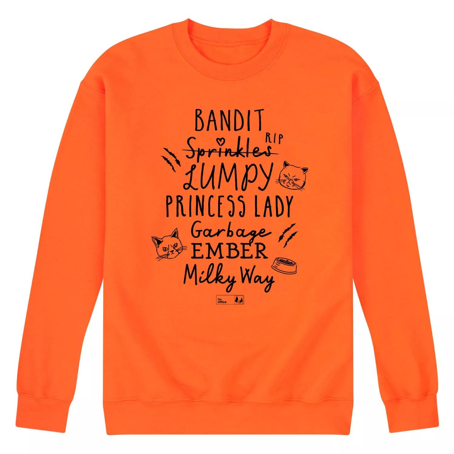 Мужской свитшот The Office List Of Angela's Cats Licensed Character
Мужской свитшот The Office List Of Angela's Cats Licensed Character