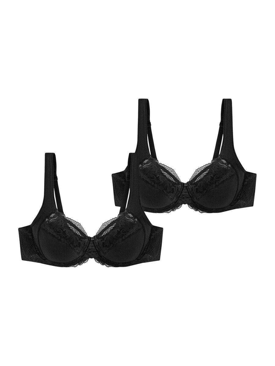 Бюстгальтер на косточках TRIUMPH Bra Modern Lace+Cotton, черный
Бюстгальтер на косточках TRIUMPH Bra Modern Lace+Cotton, черный