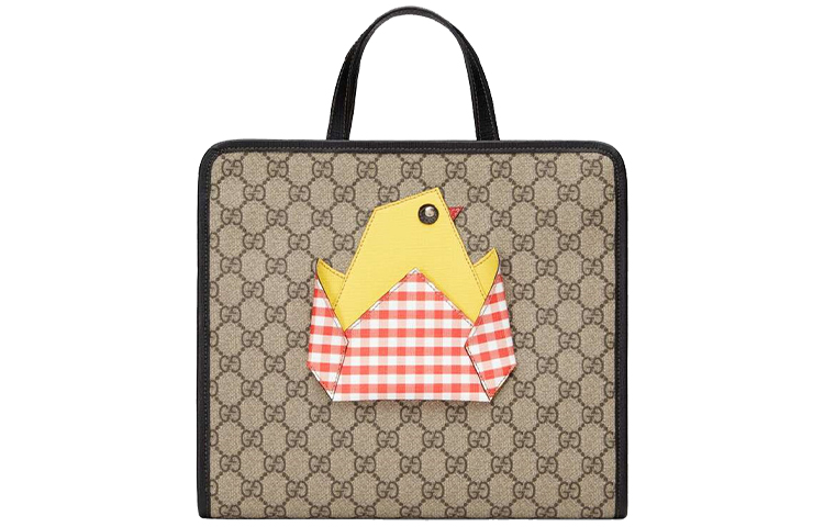 Сумка-шоппер из кожи и холста Детская сумка Ebony GUCCI
Сумка-шоппер из кожи и холста Детская сумка Ebony GUCCI