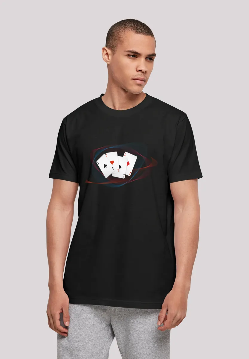 F4NT4STIC Футболка "Playing Cards A", принт, черный
F4NT4STIC Футболка "Playing Cards A", принт, черный