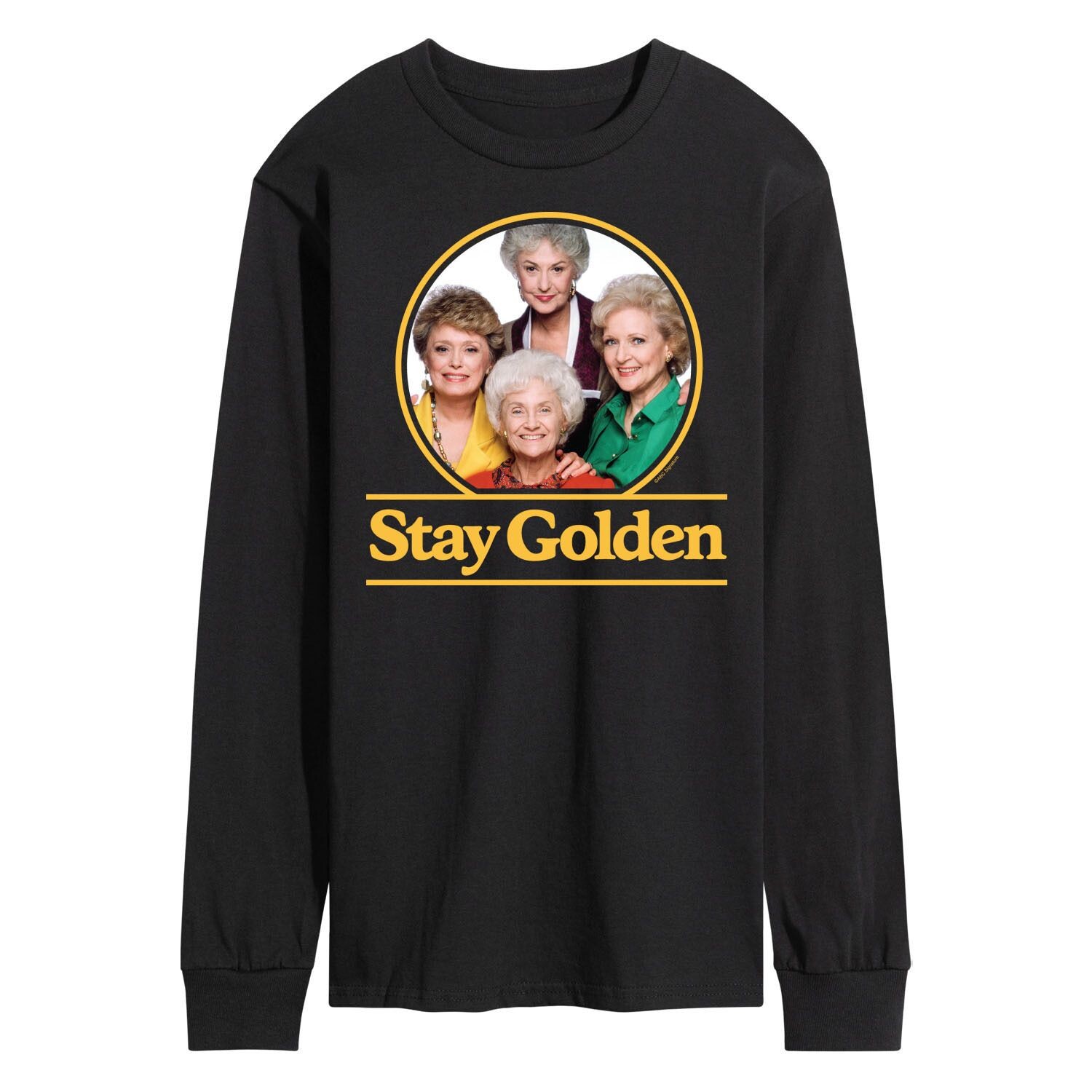 Мужская футболка Golden Girls Stay Golden с длинными рукавами Licensed Character
Мужская футболка Golden Girls Stay Golden с длинными рукавами Licensed Character