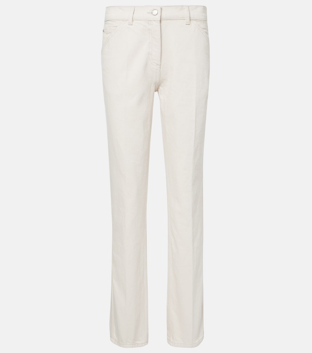 Узкие джинсы с низкой талией Toteme, экрю
Узкие джинсы с низкой талией Toteme, экрю