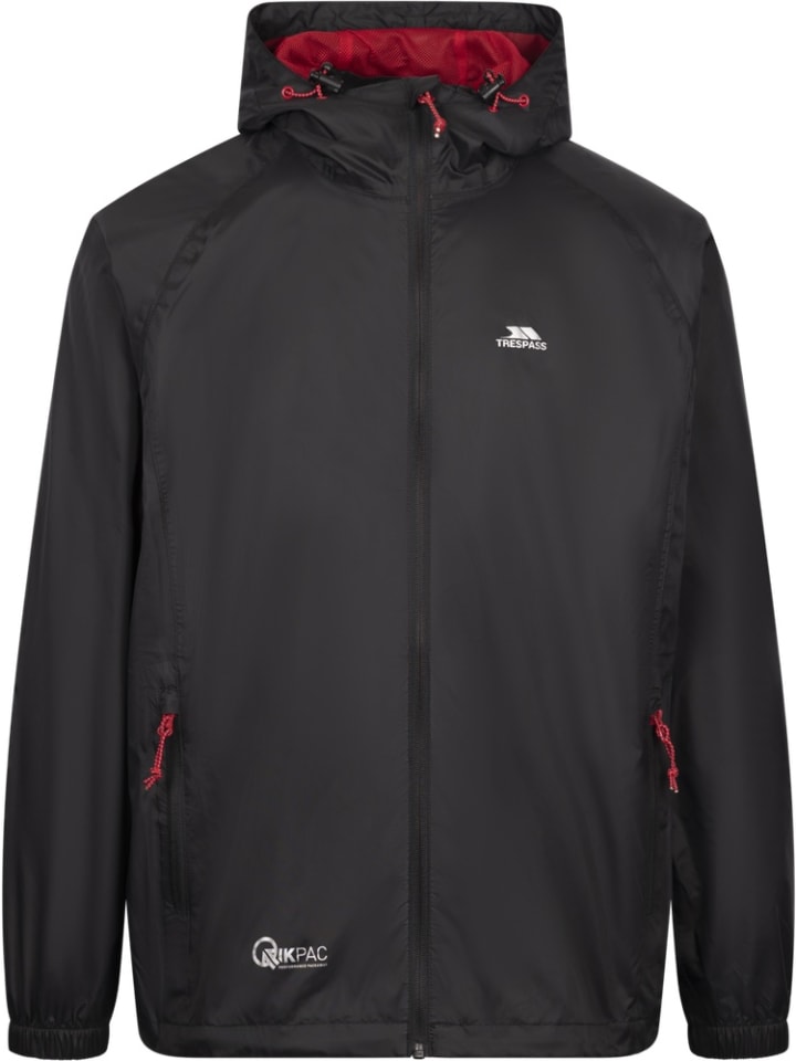 Куртка-дождевик "Qikpac Jacket Packaway Jacket" черного цвета Trespass
Куртка-дождевик "Qikpac Jacket Packaway Jacket" черного цвета Trespass