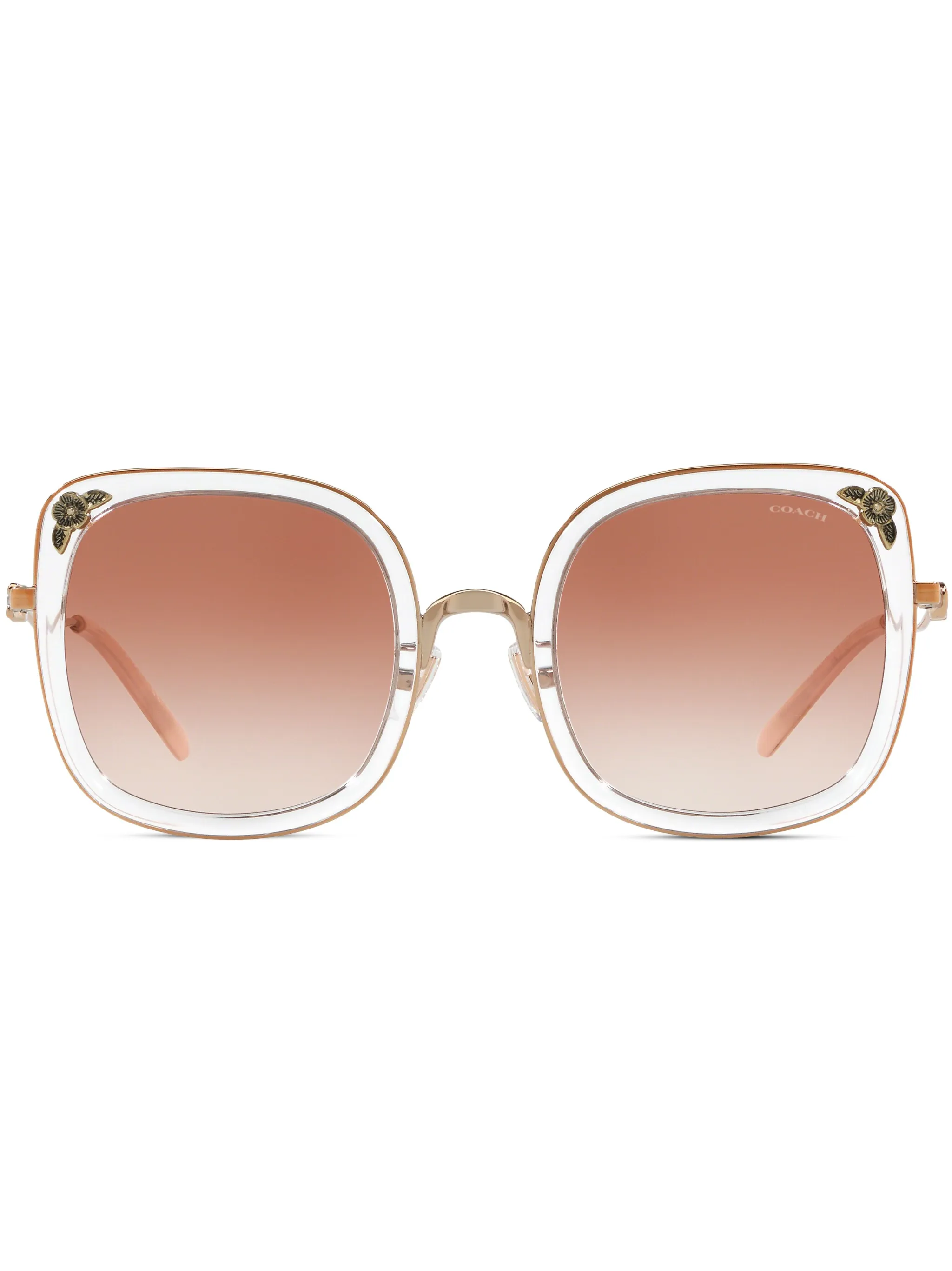 Солнцезащитные очки Tea Rose Coach, металлик
Солнцезащитные очки Tea Rose Coach, металлик