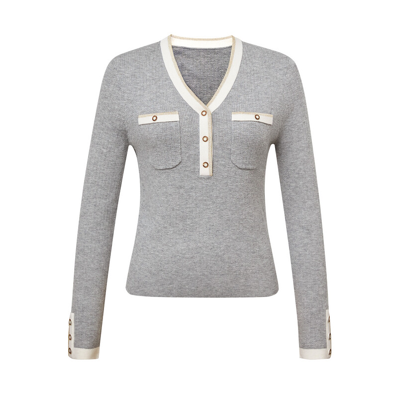 Свитер Deep Breath с декоративными пуговицами, красный
Свитер Deep Breath с декоративными пуговицами, красный