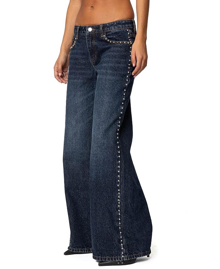 Джинсы Stassie Studded Low Rise Edikted, синий
Джинсы Stassie Studded Low Rise Edikted, синий