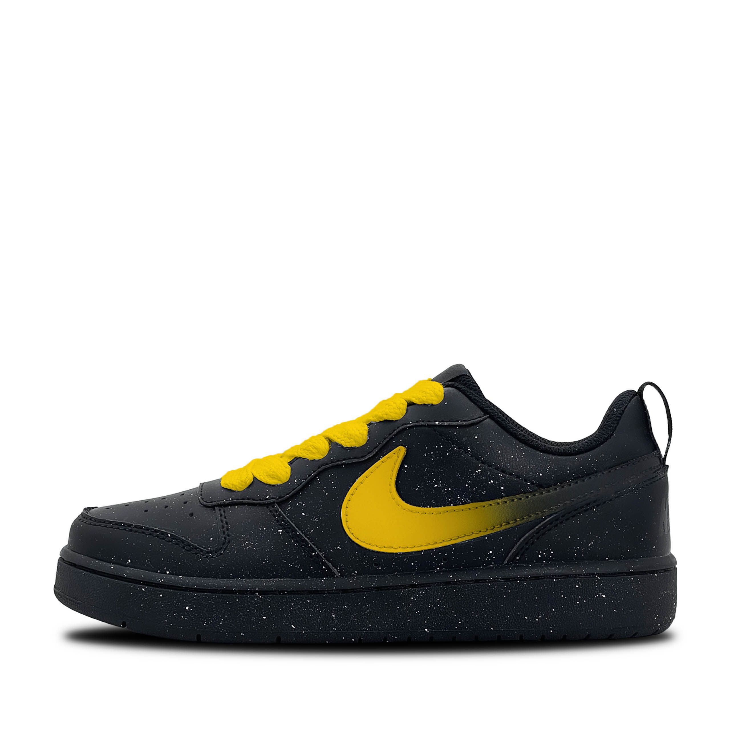 Nike Кроссовки для скейтбординга Court Borough Custard Sweetheart Slip Resistant Abrasion Resistant низкие черные желтые детские
Nike Кроссовки для скейтбординга Court Borough Custard Sweetheart Slip Resistant Abrasion Resistant низкие черные желтые детские