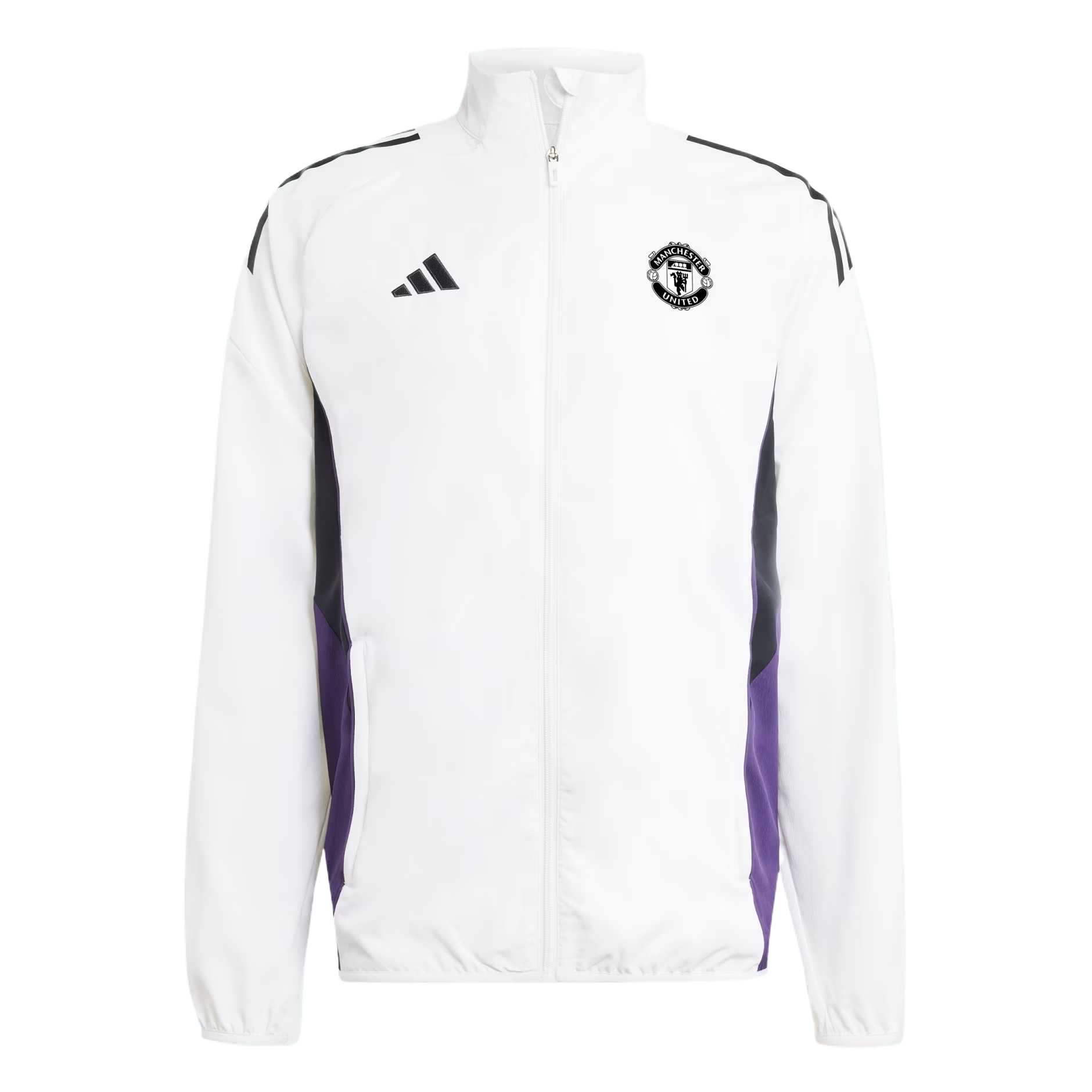 Куртка Manchester United Adidas, белый/бордовый/черный
Куртка Manchester United Adidas, белый/бордовый/черный