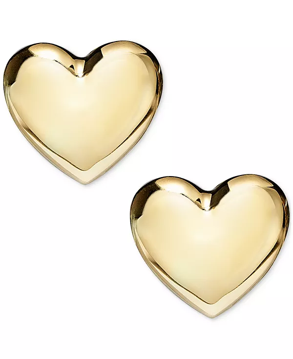 Серьги-Гвоздики в форме полированного сердца из 10-каратного желтого золота, созданные для Macy's Macy'S, gold
Серьги-Гвоздики в форме полированного сердца из 10-каратного желтого золота, созданные для Macy's Macy'S, gold