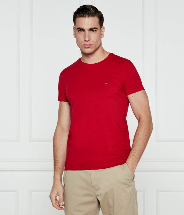 Футболка мужская Tommy Hilfiger облегающего кроя, красный 
Футболка мужская Tommy Hilfiger облегающего кроя, красный