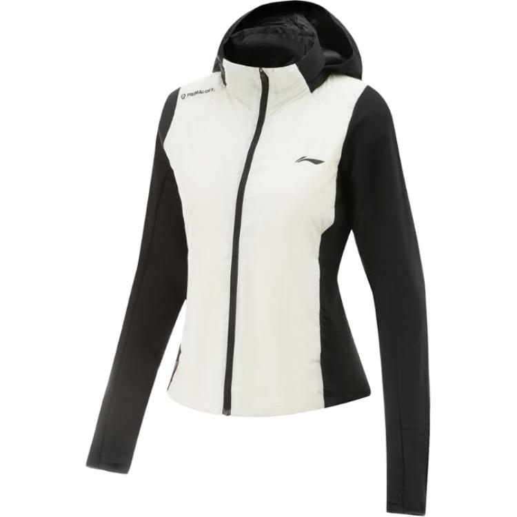 LINING Куртка женская туманно-белая черная, Mist White/Black 
LINING Куртка женская туманно-белая черная, Mist White/Black