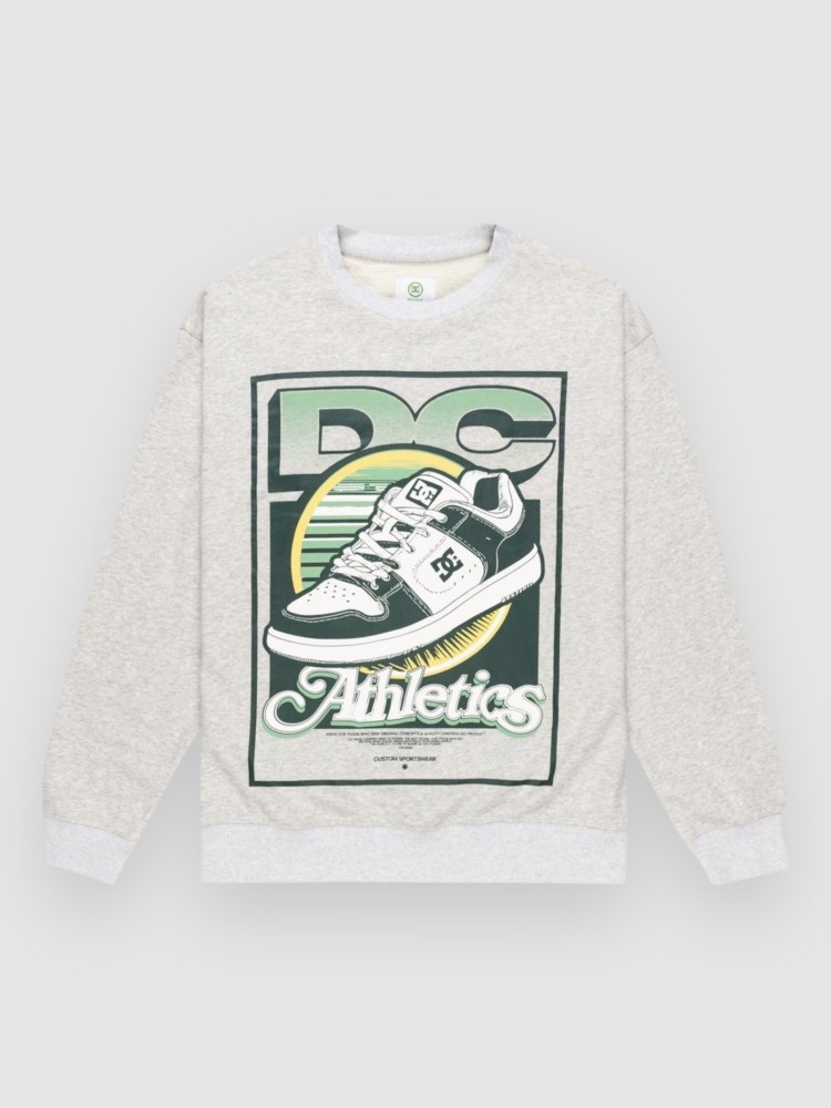 Свитер DC Manteca Tribute Crew Sweater, light heather grey
Свитер DC Manteca Tribute Crew Sweater, light heather grey
