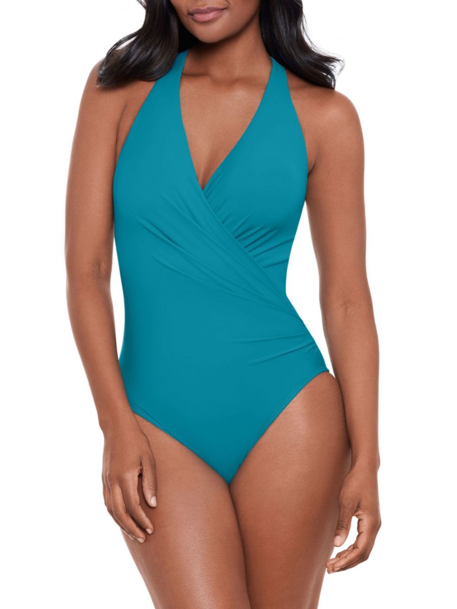 Цельный купальник Rock Solid Wrapsody Miraclesuit, цвет Maldives Blue
Цельный купальник Rock Solid Wrapsody Miraclesuit, цвет Maldives Blue