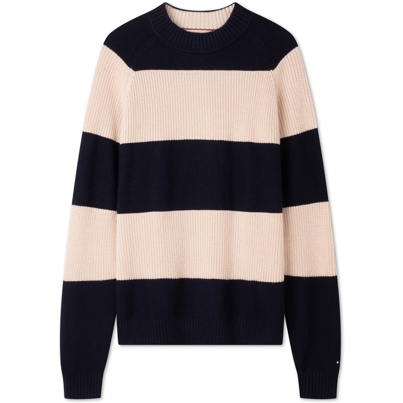 Tommy Hilfiger Свитер Unisex Navy Blue Beige Stripes
Tommy Hilfiger Свитер Unisex Navy Blue Beige Stripes