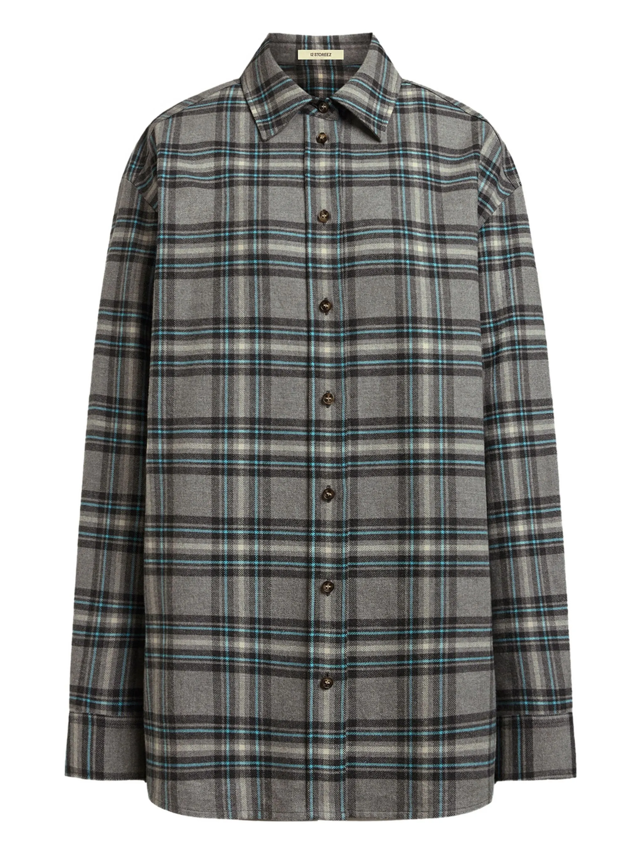 Фланелевая рубашка 12 Storeez, серый
Фланелевая рубашка 12 Storeez, серый