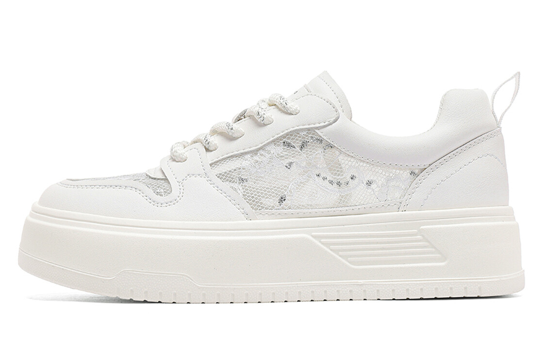 Кроссовки C°BANNER Skateboarding Shoes Women's Low-top Off White, цвет Off White 
Кроссовки C°BANNER Skateboarding Shoes Women's Low-top Off White, цвет Off White