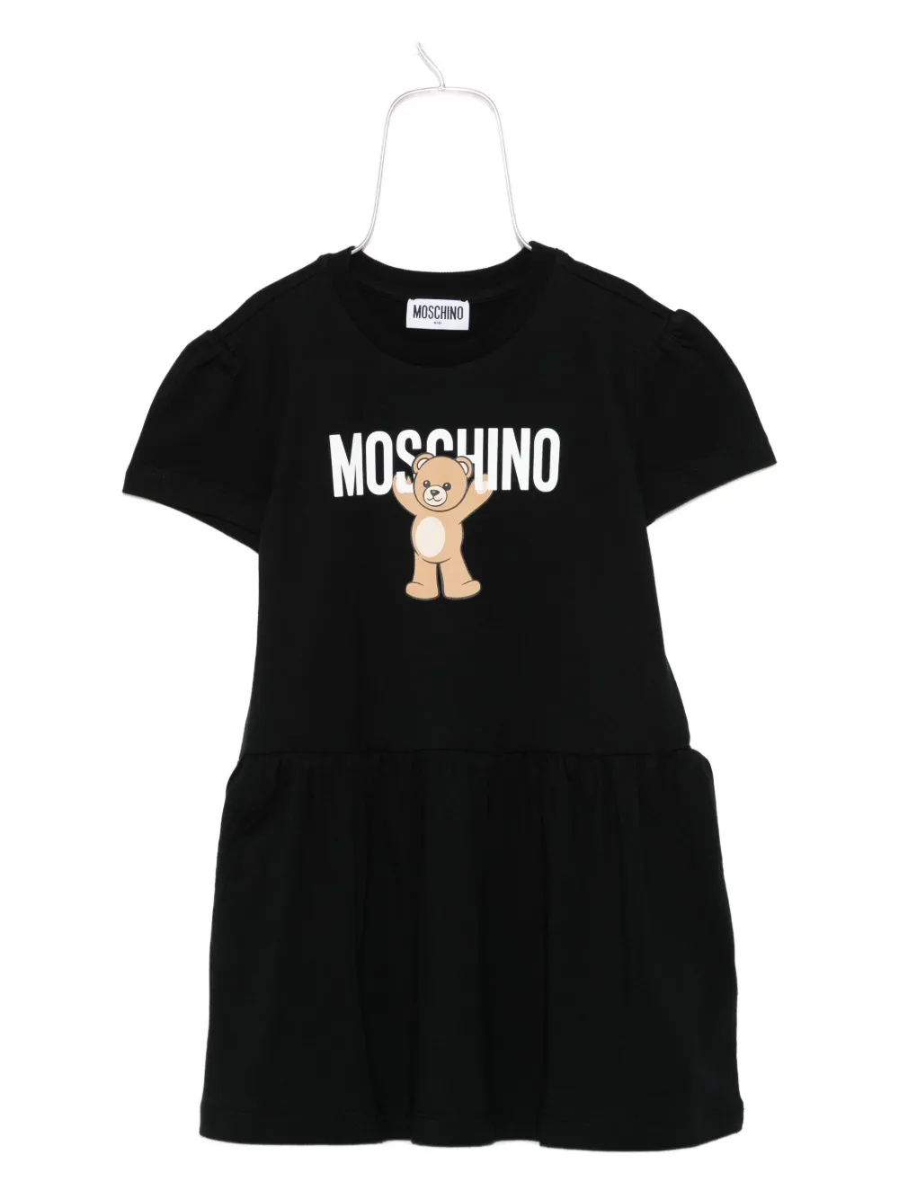 Платье мини с принтом Moschino Kids, черный
Платье мини с принтом Moschino Kids, черный