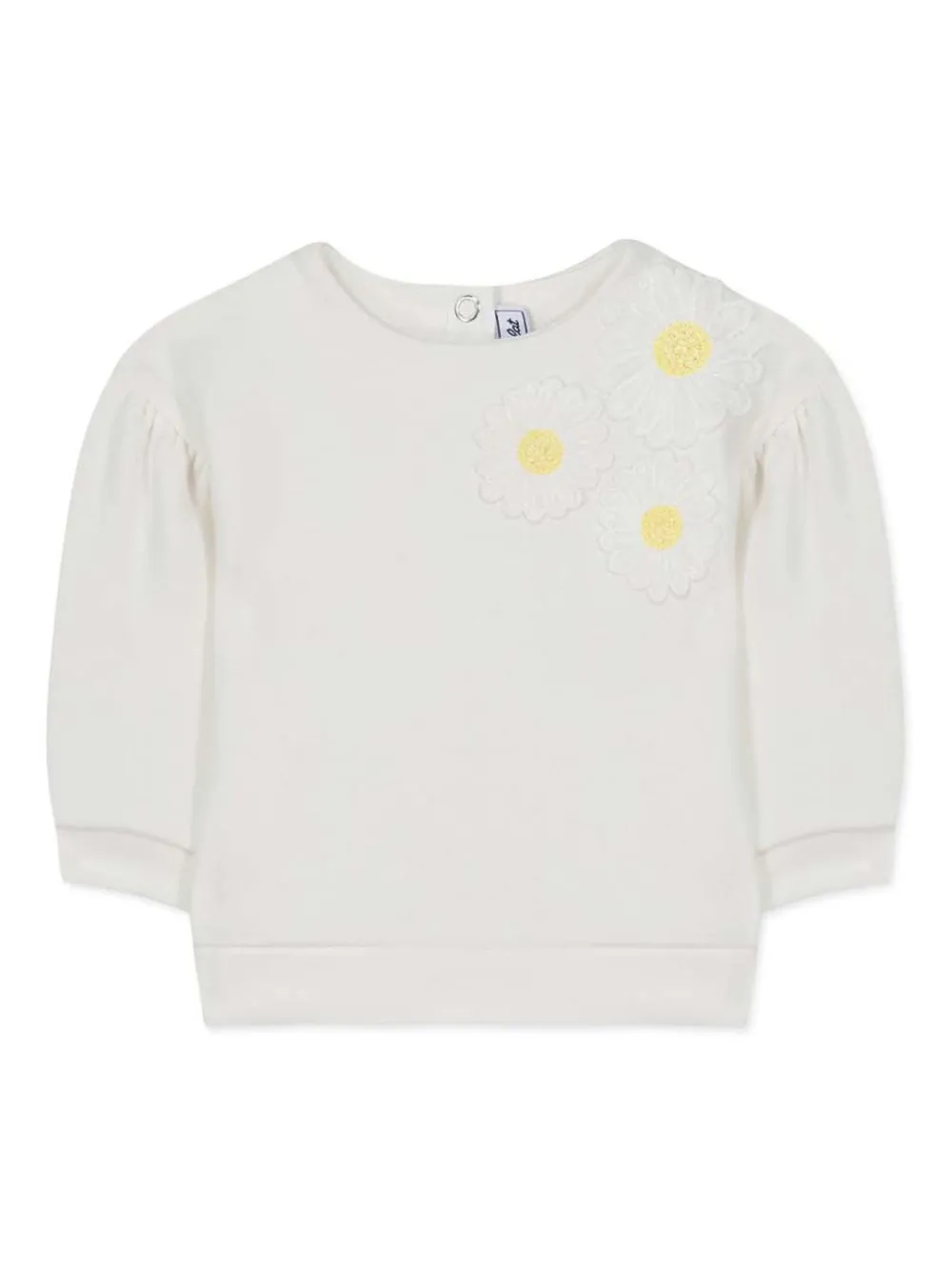 Толстовка с цветочной аппликацией Tartine Et Chocolat, белый
Толстовка с цветочной аппликацией Tartine Et Chocolat, белый