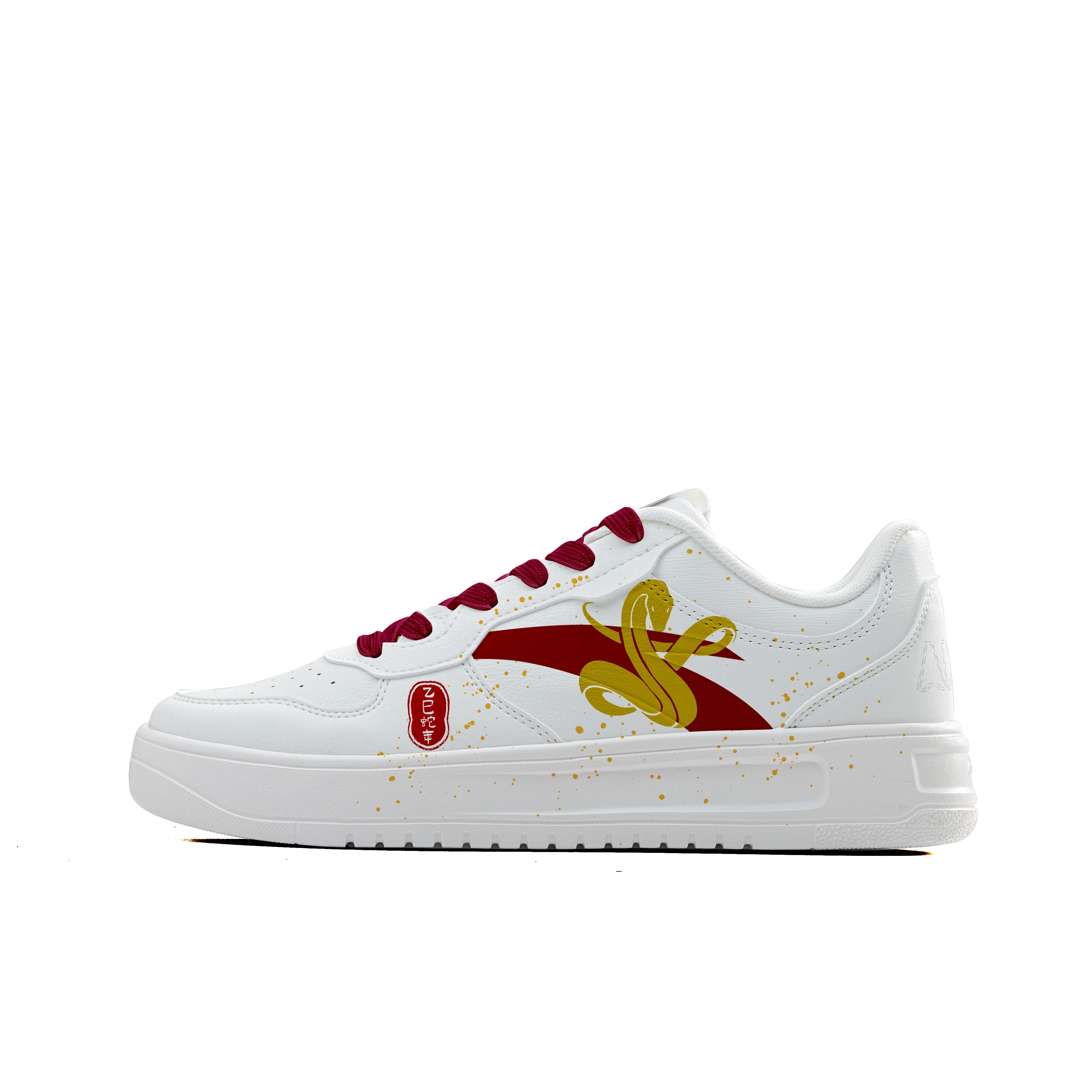 ANTA Низкие кроссовки для скейтбординга Coverage Cushioning, мужские, белые, красно-золотые
ANTA Низкие кроссовки для скейтбординга Coverage Cushioning, мужские, белые, красно-золотые