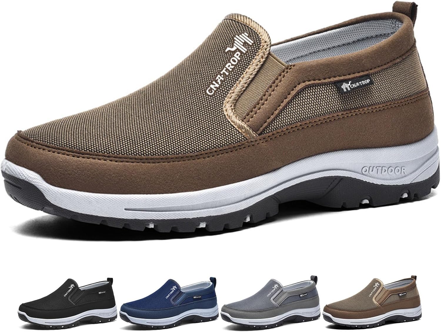 Мужские кроссовки Auguscare, дышащие удобные сетчатые, нескользящие мокасины, ортопедические дорожные слипоны Generic, коричневый
Мужские кроссовки Auguscare, дышащие удобные сетчатые, нескользящие мокасины, ортопедические дорожные слипоны Generic, коричневый