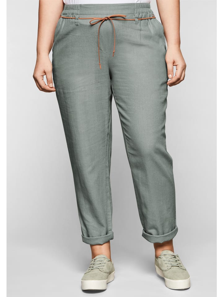 Тканевые брюки sheego
Тканевые брюки sheego