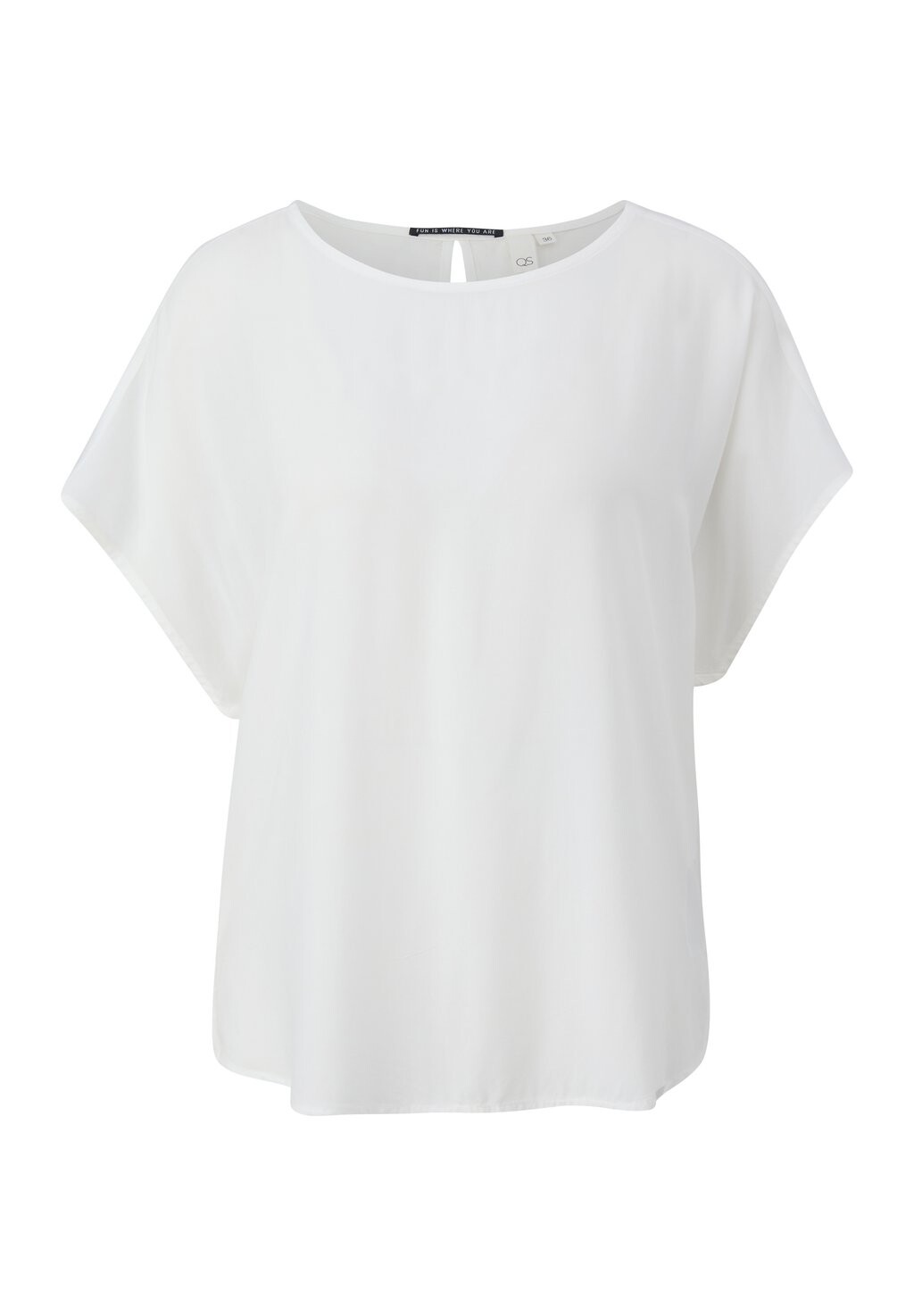 Блуза MIT VERLÄNGERTEM RÜCKENTEIL QS, кремовый
Блуза MIT VERLÄNGERTEM RÜCKENTEIL QS, кремовый