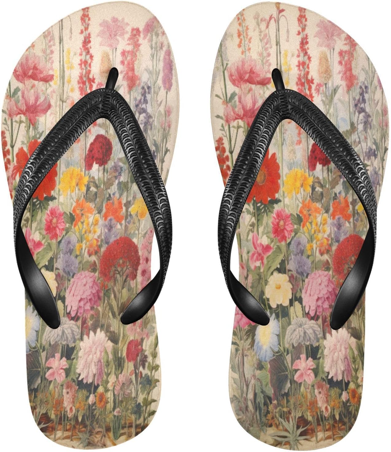 Винтажные шлепанцы с полевыми цветами, бежевые пляжные вьетнамки для душа, резиновые нескользящие летние тапочки для женщин и мужчин Sinestour
Винтажные шлепанцы с полевыми цветами, бежевые пляжные вьетнамки для душа, резиновые нескользящие летние тапочки для женщин и мужчин Sinestour