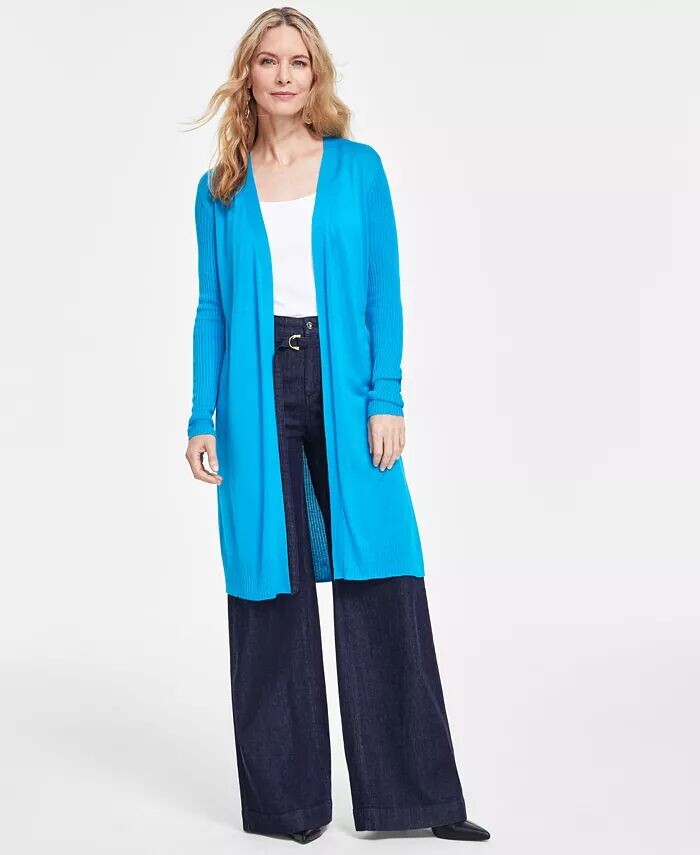 Женский дастер с открытой передней частью I.N.C. International Concepts, серый
Женский дастер с открытой передней частью I.N.C. International Concepts, серый