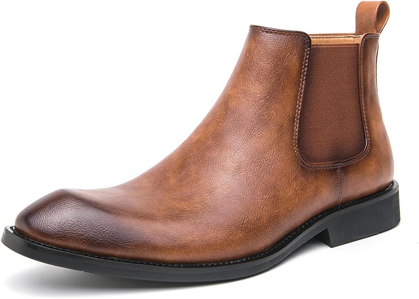 Мужские классические челси Ботинки Легкие повседневные стильные ботинки на щиколотку Удобные ботинки с круглым носком из искусственной кожи для мужчин Generic, коричневый
Мужские классические челси Ботинки Легкие повседневные стильные ботинки на щиколотку Удобные ботинки с круглым носком из искусственной кожи для мужчин Generic, коричневый