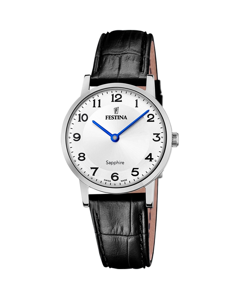 F20013/5 Женские часы из черной кожи Swiss Made Festina, черный
F20013/5 Женские часы из черной кожи Swiss Made Festina, черный